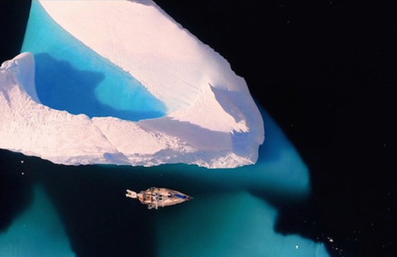 A Flight Above Antarctica