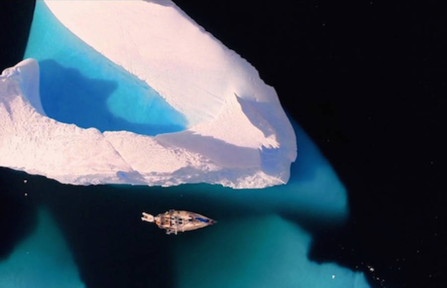 A Flight Above Antarctica