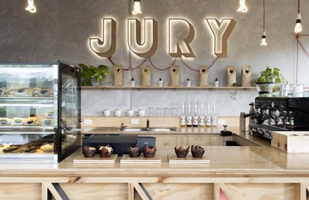 The Wooden Jury Cafe Interior