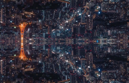 Kaleidoscopic Tokyo Timelapse