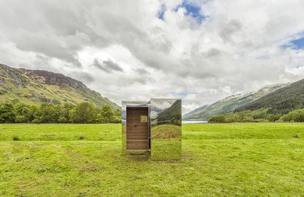 Mirrored Viewing Platform in England