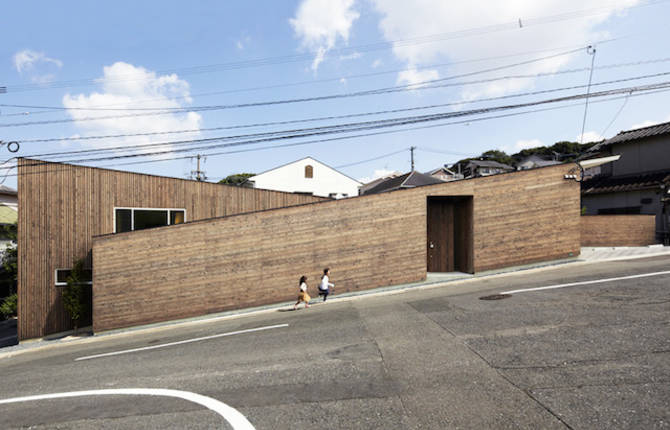 Inclined Family Residence in Japan