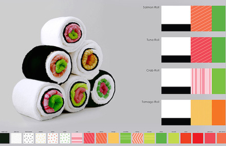 Sushi Kitchen Towels