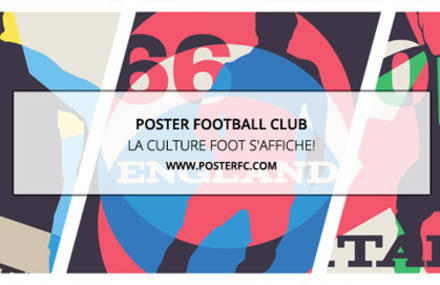 Le football devient graphique avec le projet Poster FC