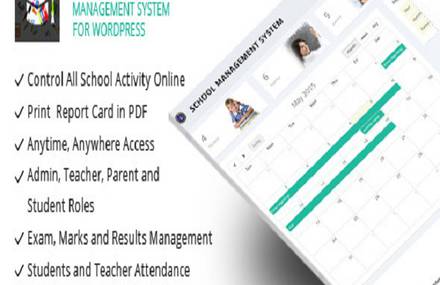 School Management System for WordPress