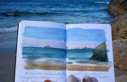 Pretty Watercolor Paintings