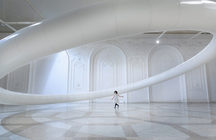 Giant Ring in Bucarest Museum