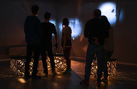 VLES – Interactive light installation