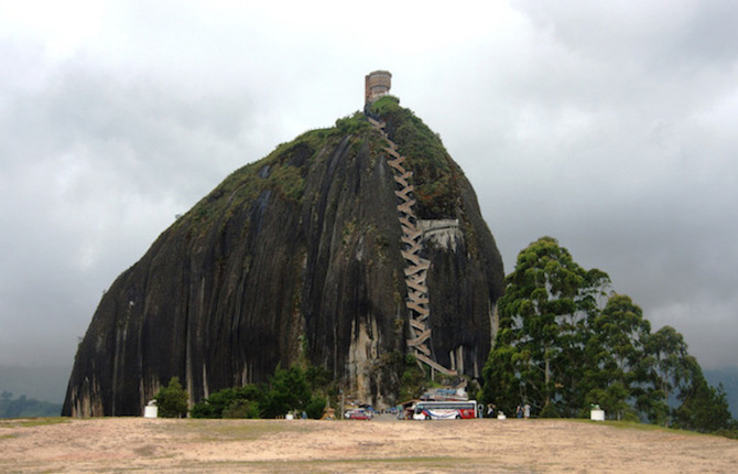 659 Steps to Climb on a Colombian Mountain