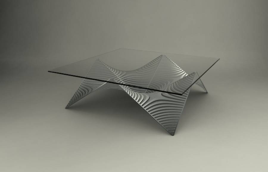 Hyperbolic Table Design