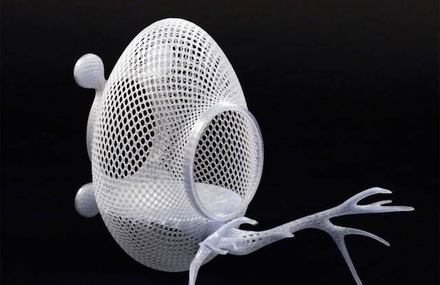 3D Printed Bird Nests