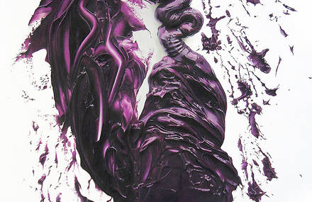 La peinture aux crayons