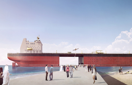 Using Oil-Tankers For Cities Extensions