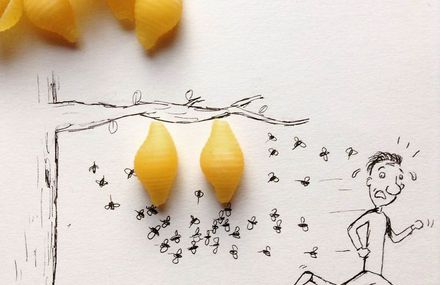 Creative Illustrations With Real Objects