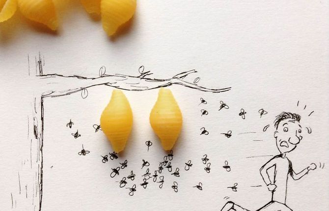 Creative Illustrations With Real Objects
