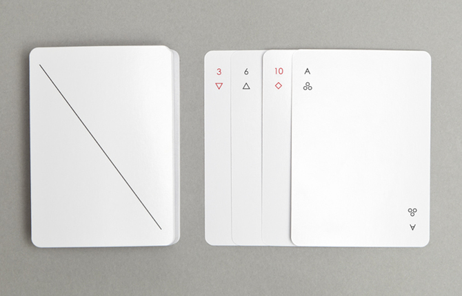 Creative and Minimalist Playing Cards