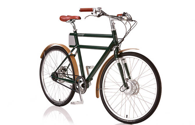 Retro-Look Electric Bicycle