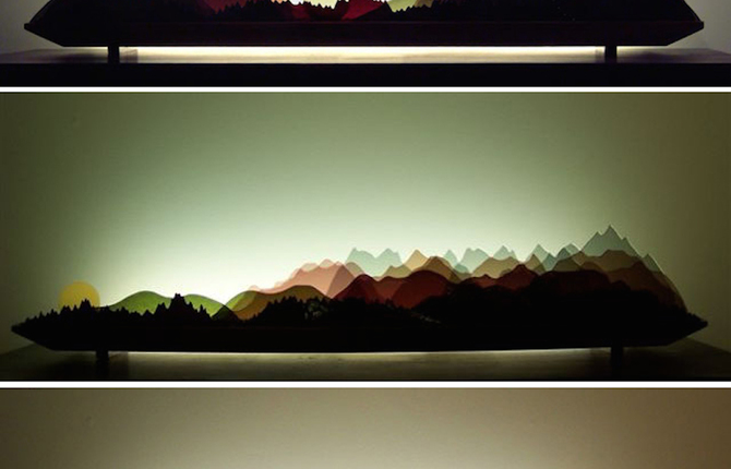 Glass Landscapes Art