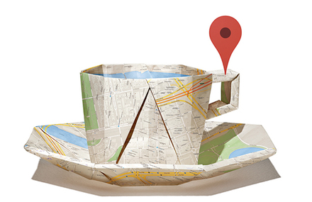 Google Maps Origami