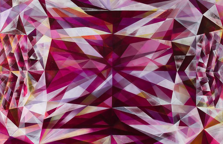 Kaleidoscopic Paintings by Michelle Hinebrook