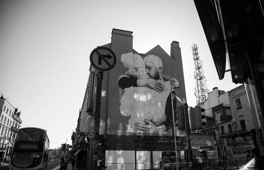 Street Art in Dublin for the Gay Marriage