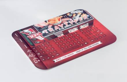KFC Tray Typer