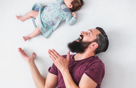 Midair Flying Baby Photography