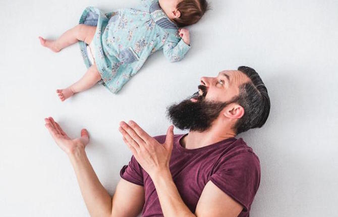 Midair Flying Baby Photography