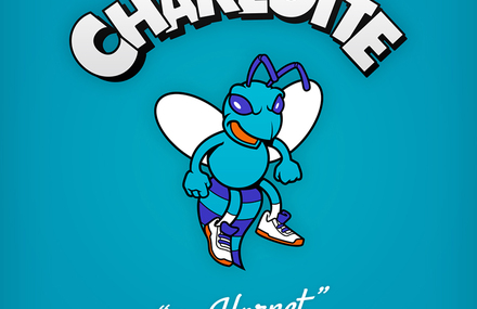 NBA Logos as Cartoon Characters