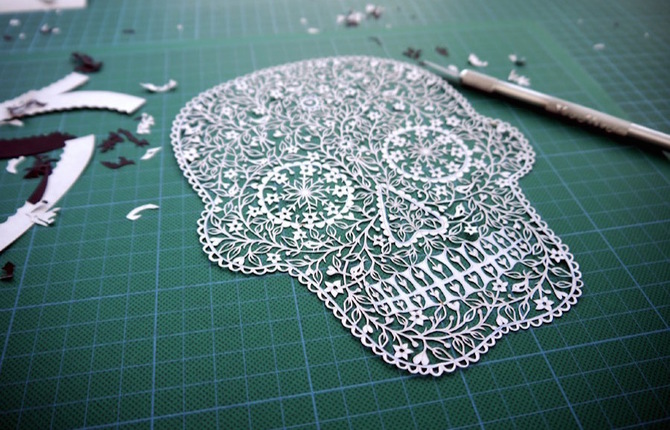 Meticulous Paper Cut Art