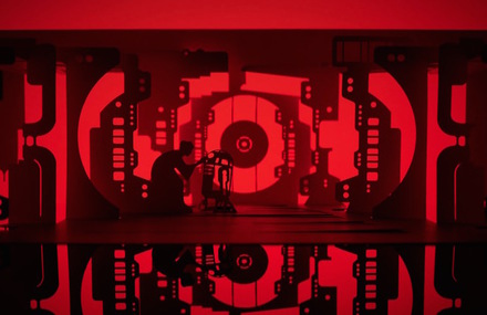 Star Wars 3D Paper Sculptures