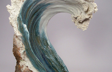 Ocean Waves Sculptures