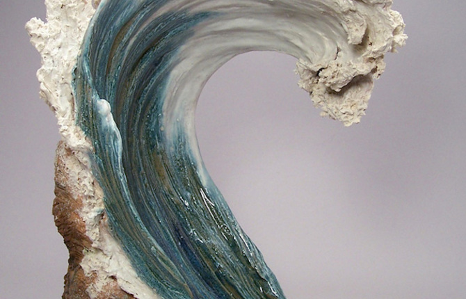 Ocean Waves Sculptures