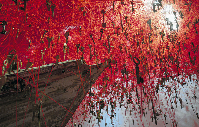 Red Web with Threads and Keys Installation