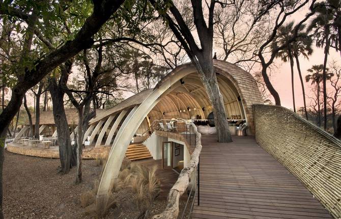 Solar-Powered Safari Lodge in Africa