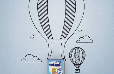 Growth milk for a growing imagination.