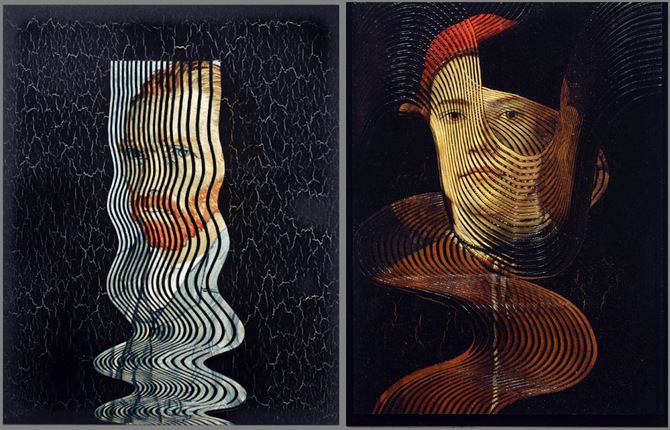 Remastered and Patterned Historical Portraits Paintings