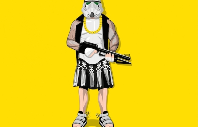 Star Wars Characters Dressed in Modern Day Streetwear
