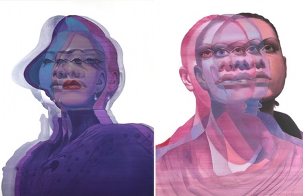 Psychedelic Painted Portraits