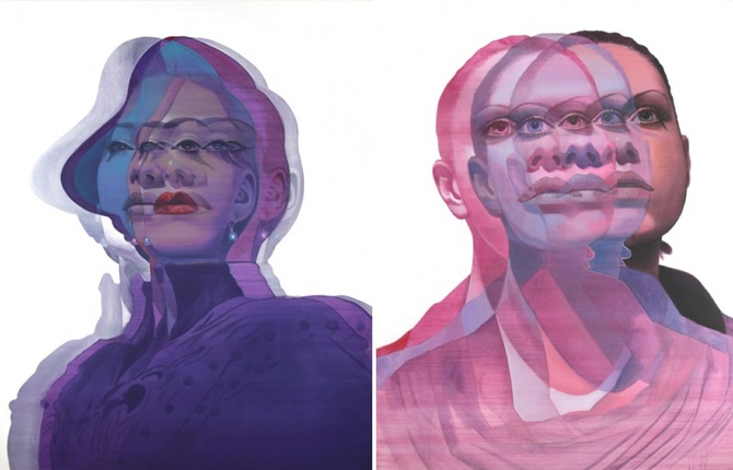 Psychedelic Painted Portraits