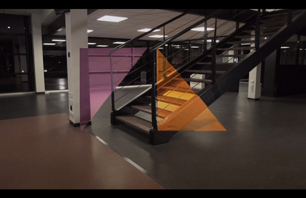 Anamorphose éphémère – Installation 2015