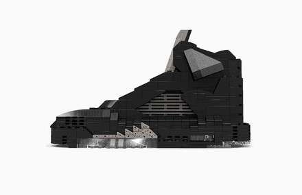 LEGO Nike Air Jordans 3D Modeled