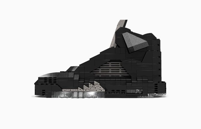 LEGO Nike Air Jordans 3D Modeled