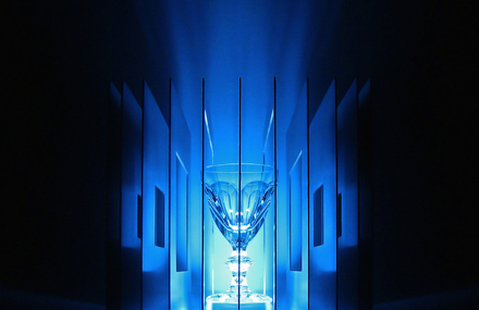 5 Elements Aluminium Light Installations for Baccarat