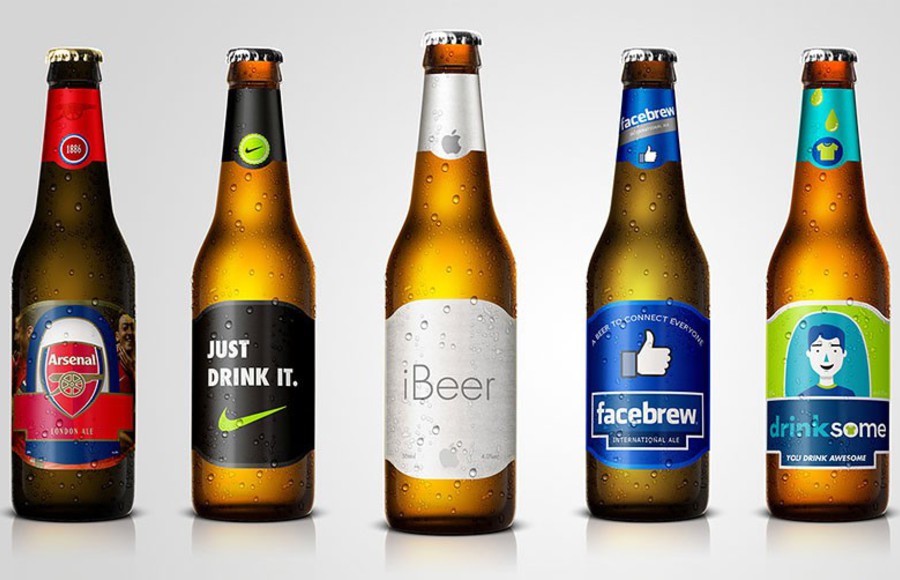 Famous Brands Turned into Beers