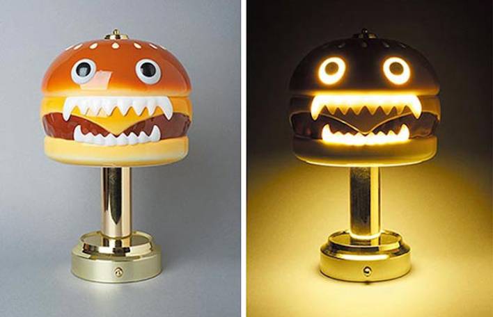 The Scary Hamburger Lamp – Fubiz Media