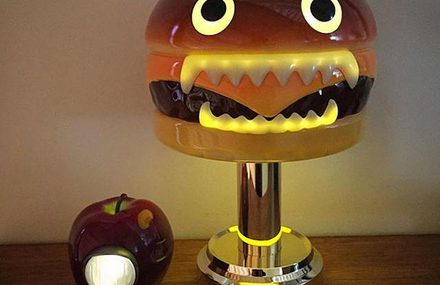 The Scary Hamburger Lamp