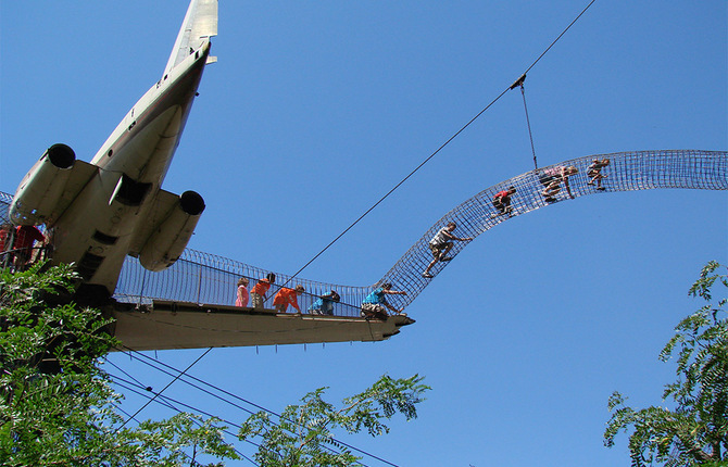 A Shoe Factory Transformed Into an Urban Playground