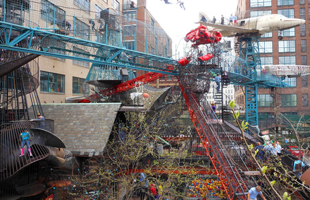 A Shoe Factory Transformed Into an Urban Playground