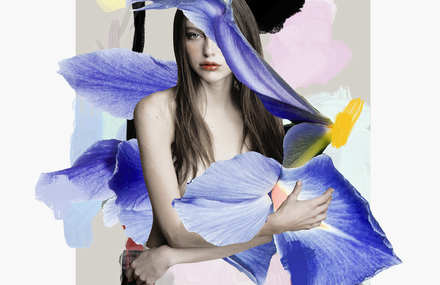 Elegant and Floral Photo-Collages